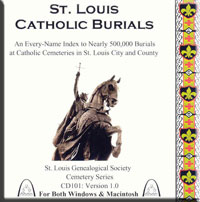 Index to St. Louis Catholic Burials