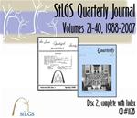 STLGS Quarterly Journals, Volumes 21–40, 1988–2007