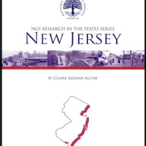 NGS Research in the States Series—NEW JERSEY