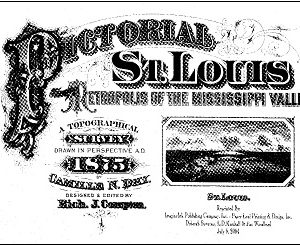 Pictorial St. Louis: Atlas of 1875 St. Louis
