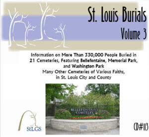 St. Louis Burials, Volume 3