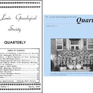 STLGS Quarterly Journals,  Volumes 1—40, 1968—2007