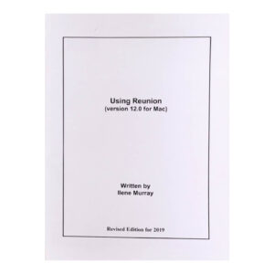 Using Reunion (Version 12.0 for Mac), revised Edition