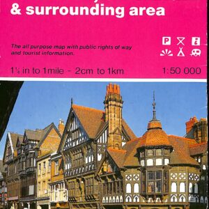 Ordinance Survey - Chester, Wrexham & amp; Surrounding Area