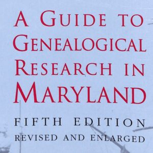 A Guide to Research in Maryland by Henry C. Peden, Jr.