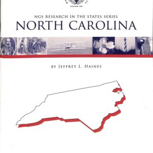 NGS Research in the States North Carolina 2008 by Jeffrie L Hines