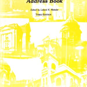United States County Courthouse Address Book by Leland K Meitzler