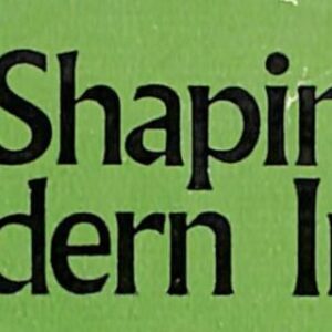 The Shaping of Modern Ireland by Conor Cruise O'Brien
