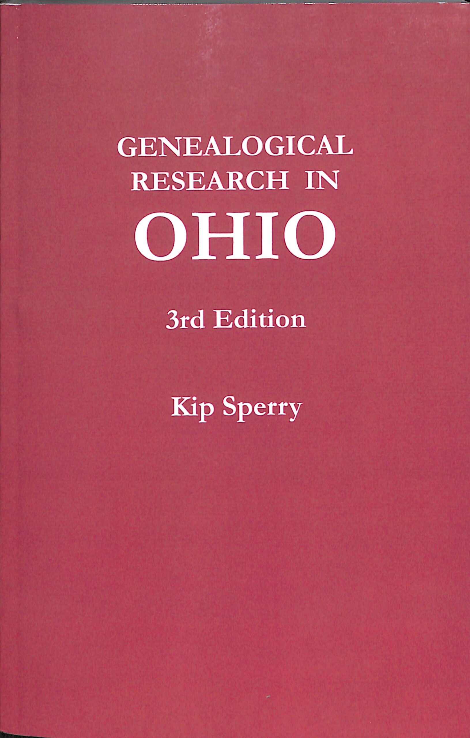 Genealogical Research in Ohio