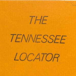 The Tennessee Locator by Joan Colbert + Jennifer B Rau