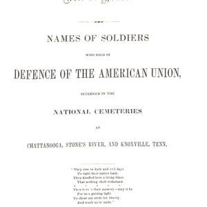 Roll of Honor Numbers XI-XIII
